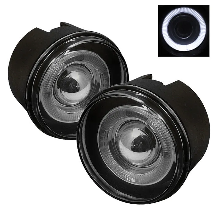 Spyder Halo Projector Fog Lights Chrysler Aspen (07-08) [w/ Switch] Clear or Smoke