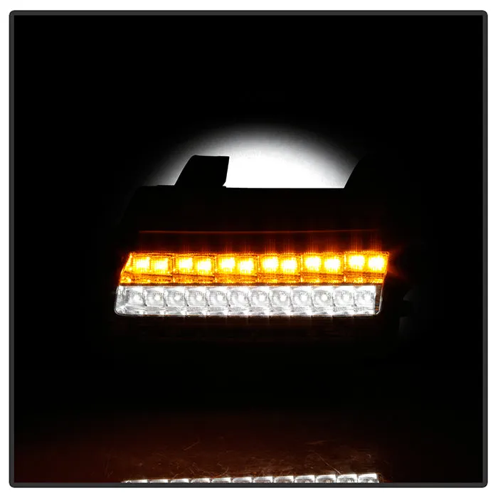 Spyder LED Front Bumper Lights Jeep Wrangler (2018-2021) [LED Model Only] Black or Chrome Housing