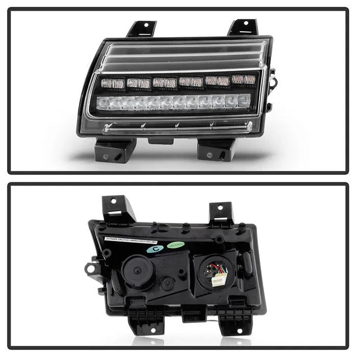 Spyder LED Front Bumper Lights Jeep Wrangler (2018-2021) [LED Model Only] Black or Chrome Housing