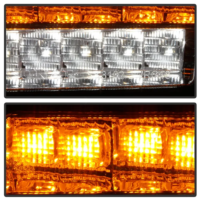 Spyder LED Front Bumper Lights Jeep Wrangler (2018-2021) [LED Model Only] Black or Chrome Housing