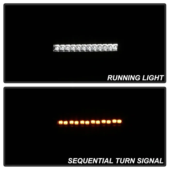 Spyder LED Front Bumper Lights Jeep Wrangler (2018-2021) [LED Model Only] Black or Chrome Housing
