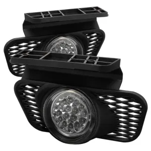 Spyder OEM LED Fog Lights Chevy Silverado w/o Body Cladding (03-06) [w/ Switch] Clear