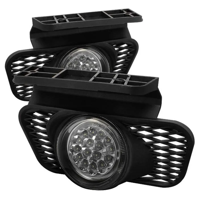 Spyder OEM LED Fog Lights Chevy Silverado w/o Body Cladding (03-06) [w/ Switch] Clear