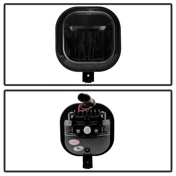 Spyder OEM LED Fog Lights Ford F250/F350 Superduty (2011-2014) [w/ Switch] Black