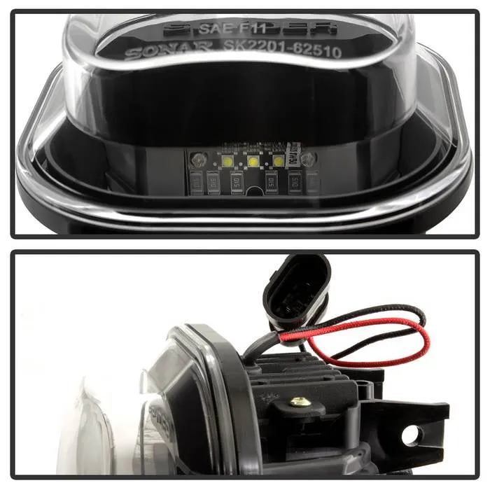 Spyder OEM LED Fog Lights Ford F250/F350 Superduty (2011-2014) [w/ Switch] Black