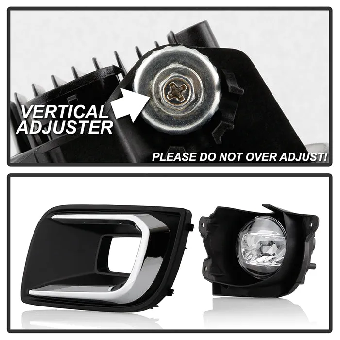 Spyder OEM LED Fog Lights Toyota Sequoia (18-20) [w/ OEM Fit Switch] Clear