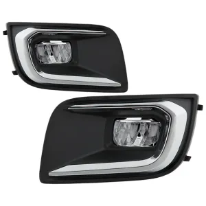Spyder OEM LED Fog Lights Toyota Sequoia (18-20) [w/ OEM Fit Switch] Clear