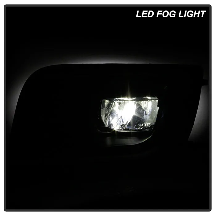 Spyder OEM LED Fog Lights Toyota Sequoia (18-20) [w/ OEM Fit Switch] Clear