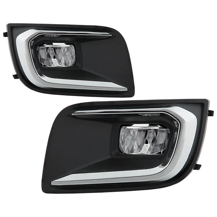 Spyder OEM LED Fog Lights Toyota Sequoia (18-20) [w/ OEM Fit Switch] Clear