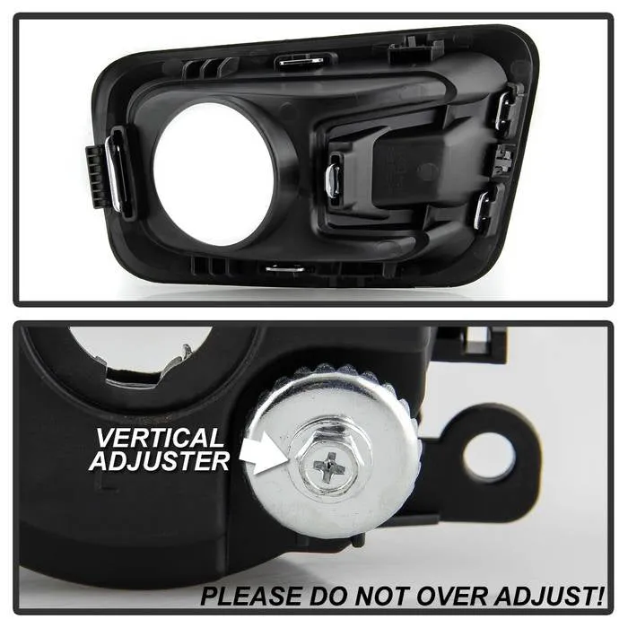 Spyder OEM Style Fog Lights Nissan Titan (2016-2018) [w/ Switch] Clear