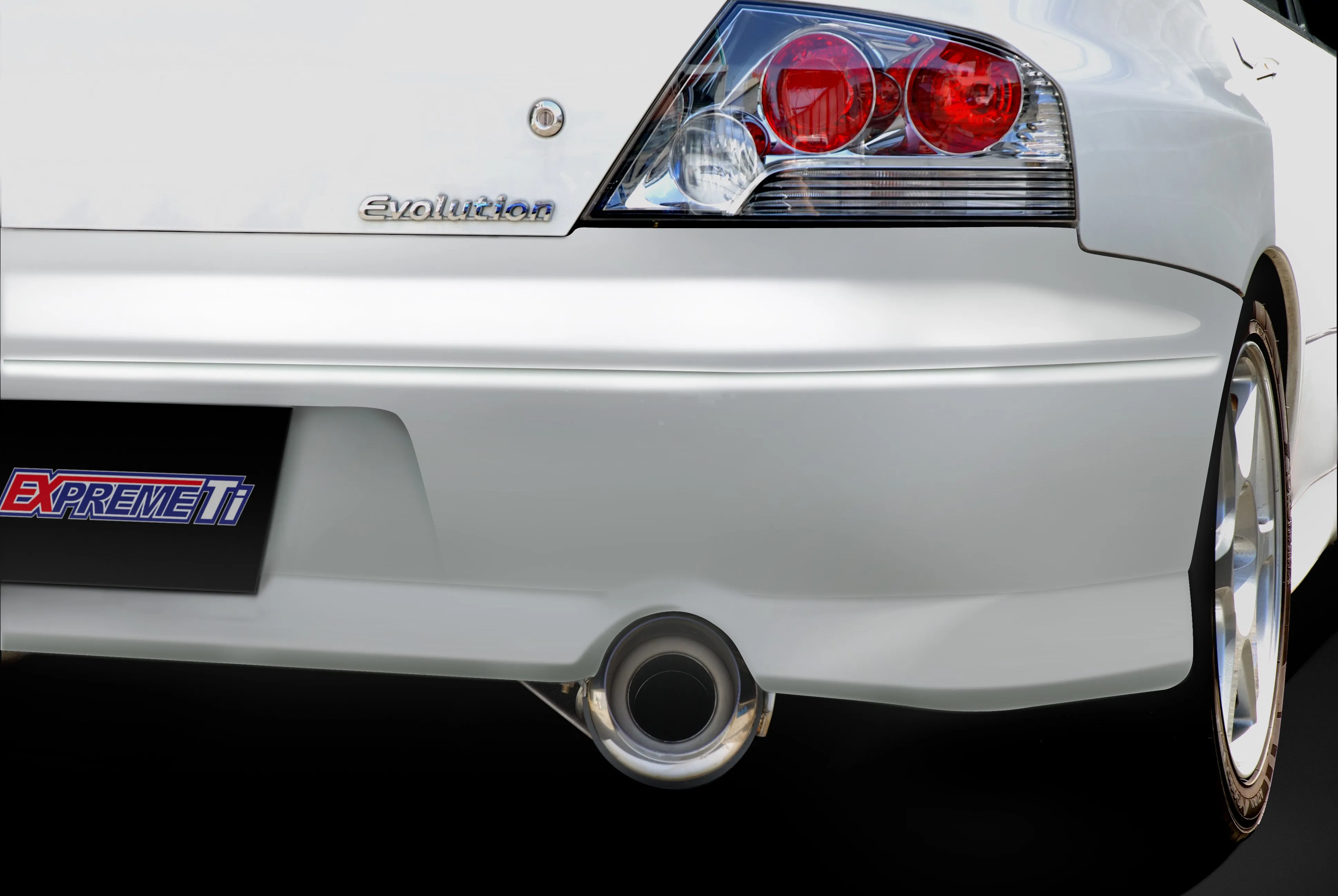 Tomei Exhaust Mitsubishi Lancer EVO 7-9 (03-06) [w/ JDM Rear Bumper] Expreme Full Ti Titanium Catback
