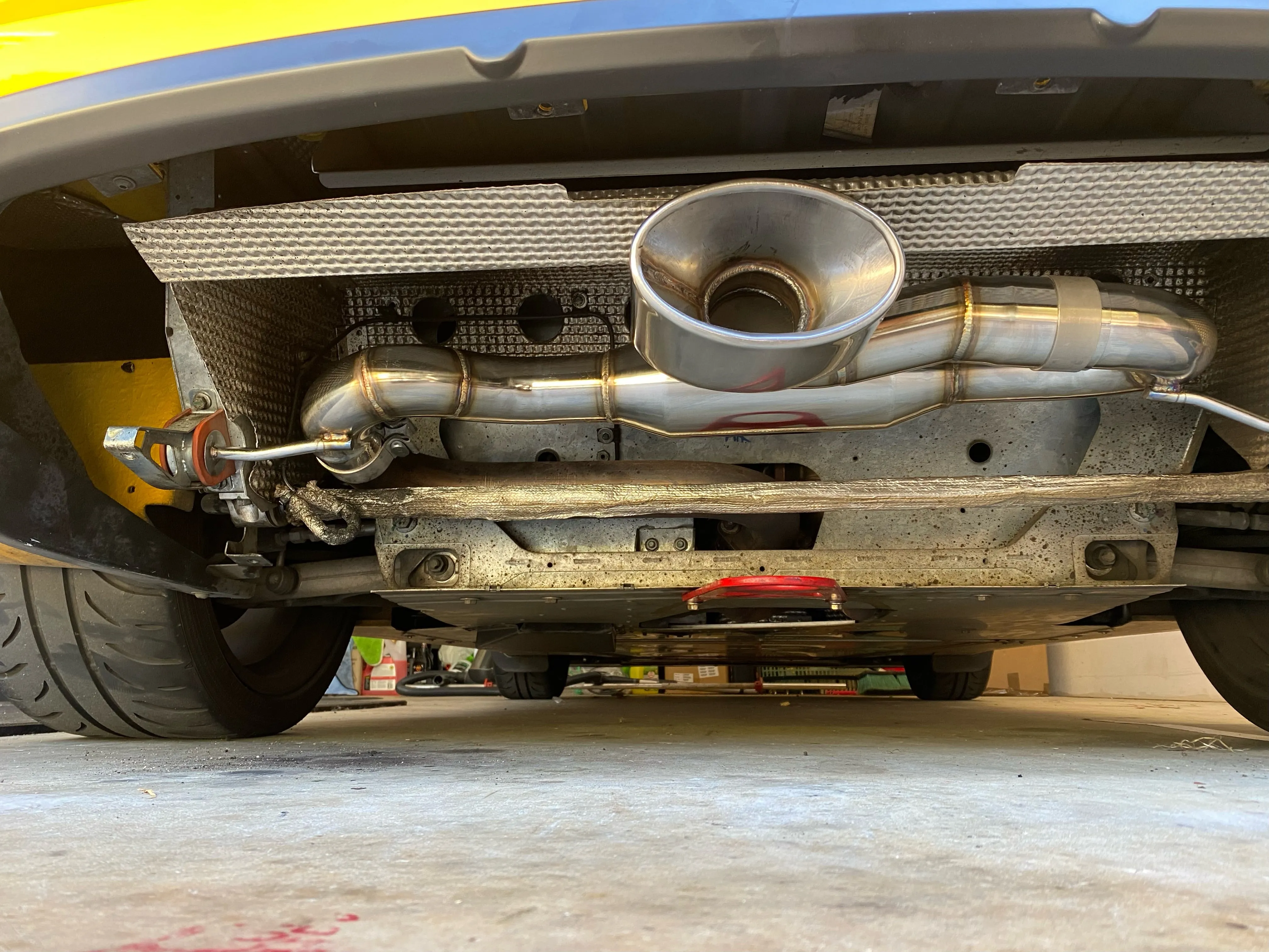 TOP SPEED CATBACK EXHAUST –Stainless/Titanium for LOTUS EVORA/EVORA S/EXIGE V6