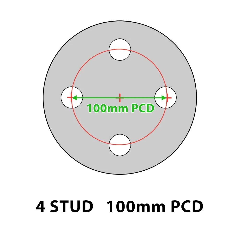Trailer Rim 8 inch 4 stud 100mm PCD 5.5J